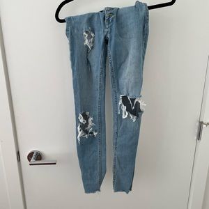 Free People Ripped Jeans - size 26